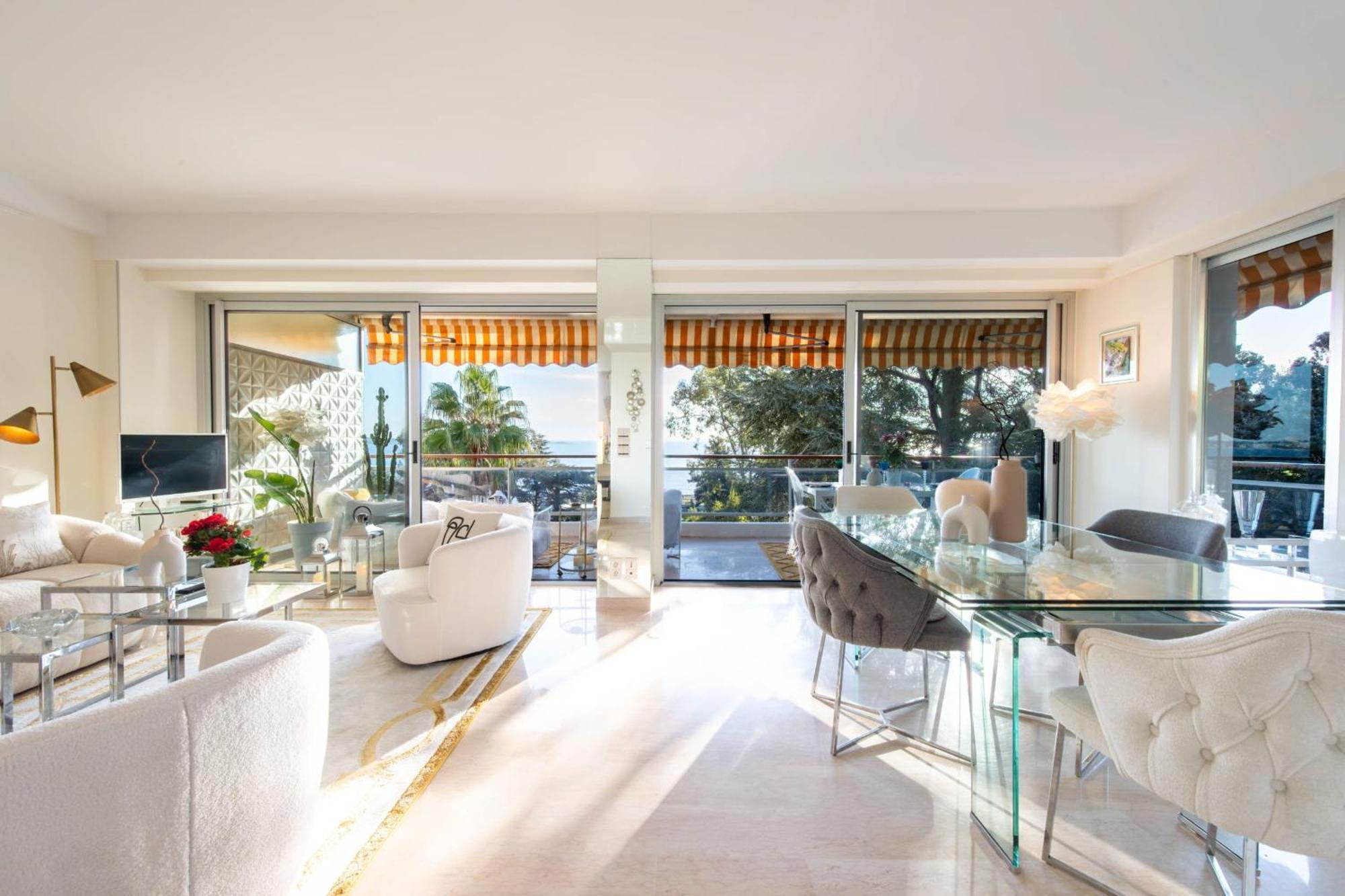 Cote D'Azur Sea View Tennis Beach Access Vallauris Eksteriør bilde
