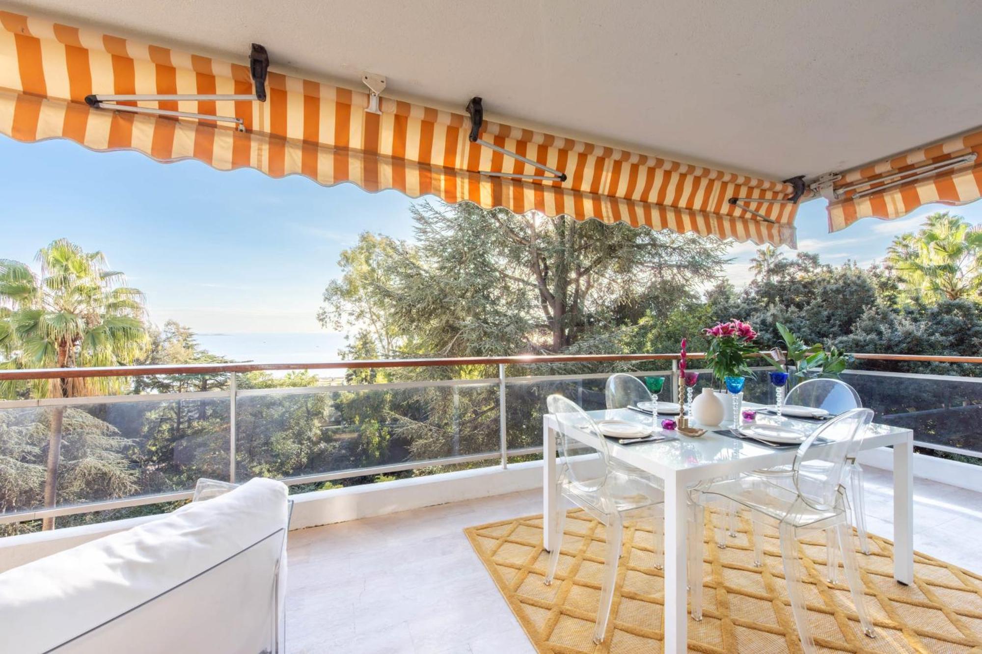 Cote D'Azur Sea View Tennis Beach Access Vallauris Eksteriør bilde